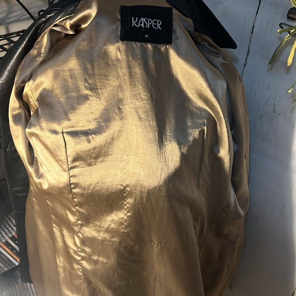 Long Leather Jacket - image 6